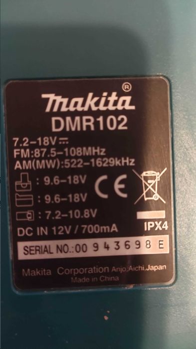 radio budowlane MAKITA