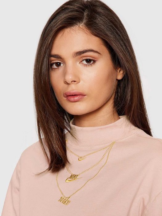 NIKE Sportswear Nowa Bluzka Damska S-XL Koszulka półgolf Oryginalna
