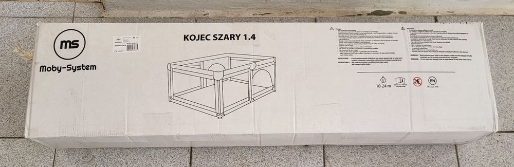 Playground Moby KOJEC SZARY 1.4