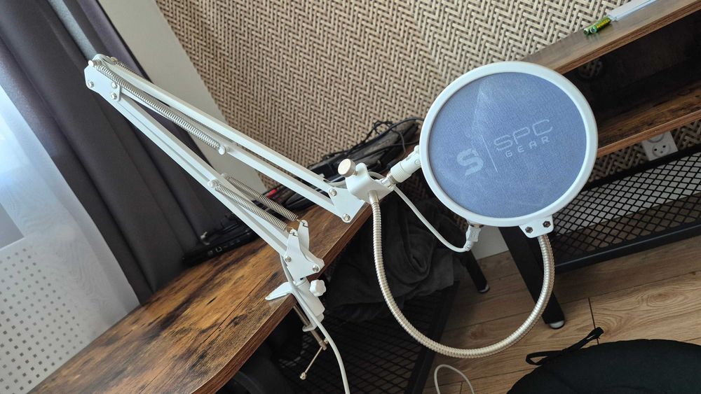 Mikrofon SPC Gear SM950 Onyx White