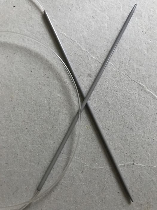 Druty kołowe, na żyłce - DDR czasy PRL 2x800/560 mm