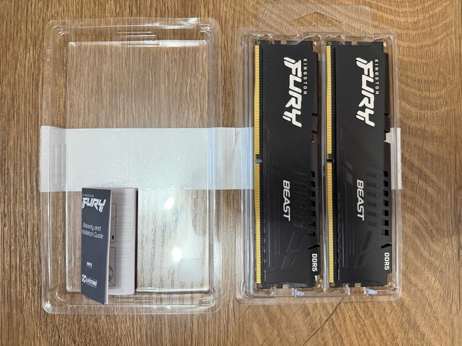 Оперативна пам'ять Kingston FURY Beast 32 GB (2x16GB) DDR5 5200 MHz