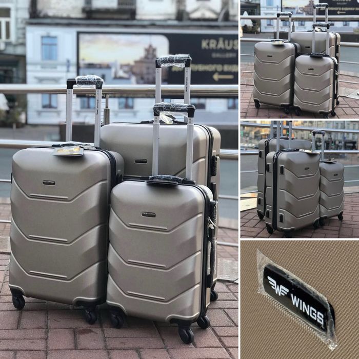 Огромный выбор!ABS,полипролен,поликарбонат,чемодан,валіза,сумка на кол