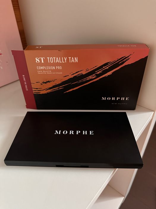 Палетка (хайлайтери, румяна, бронзери) Morphe Totally Tan