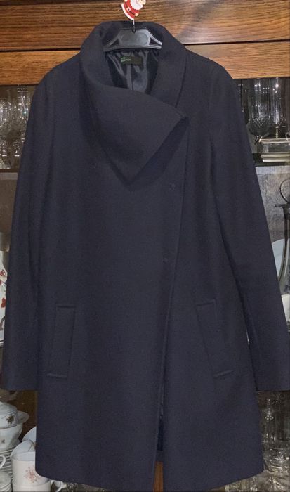 Sobretudo azul marinho como novo da benetton tamanho 34 portugues