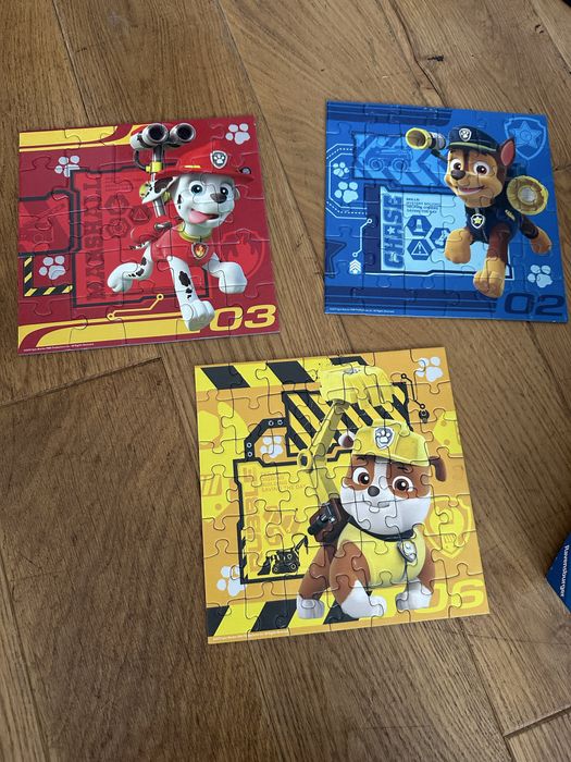 Puzzle Ravensburger psi patrol 3w1 4+
