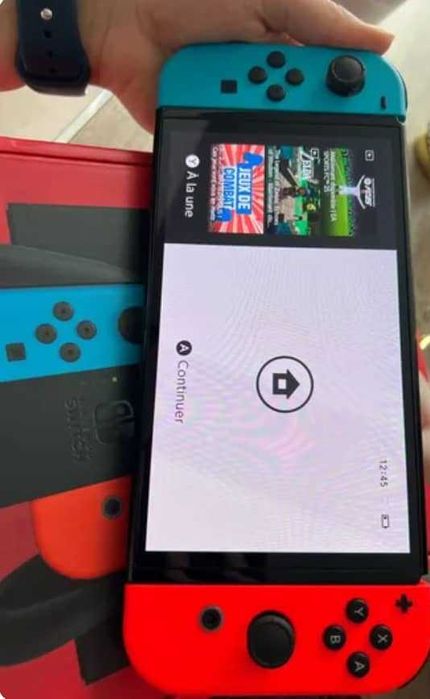 Nintendo switch oled novo