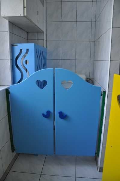 Kabinka łazienkowa do żłobka, przedszkola