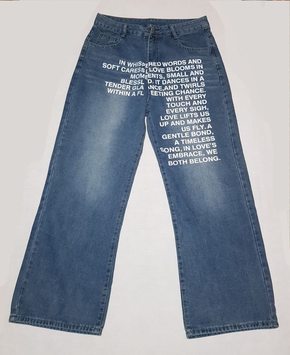 [БЕЗ ПРЕДОПЛАТ!] Джинсы I hate stars poem x balenciaga