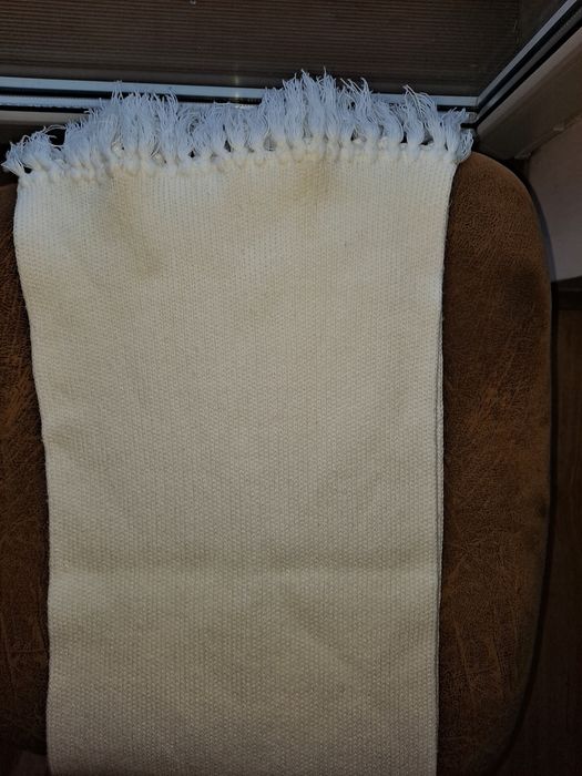 Szalik biały zimowy mon 535A oficerski