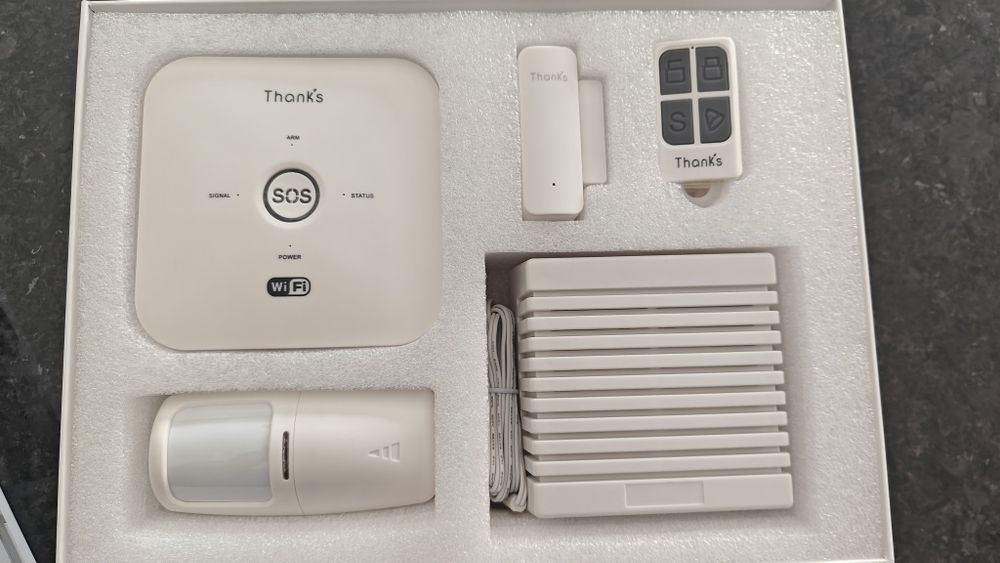 Kit de alarme conectado WIFI NOVO