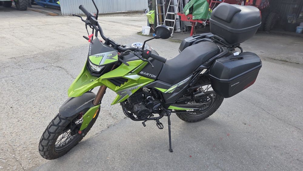 Motocykl, motor Barton Hyper 125, kufry, led, okazja!