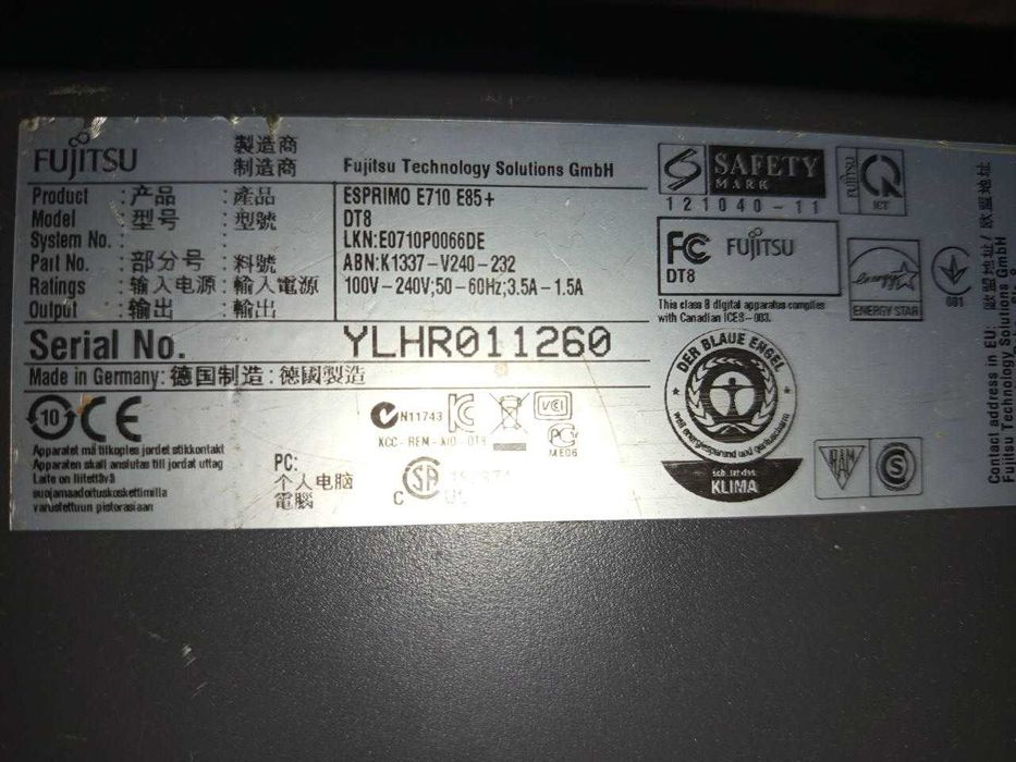 Системний блок Fujitsu без зображення 8 ГБ Intel core i3 3220