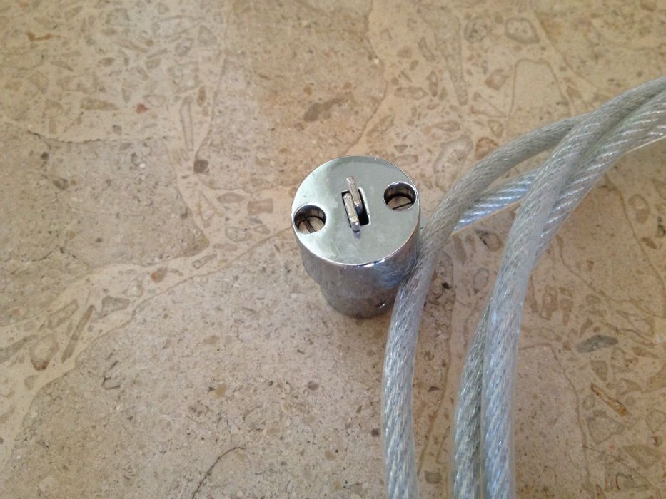 Material informático: cadeado portátil, tinteiros novos epson