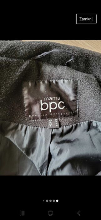 Kurtka płaszczyk 3w1 ciążowa, dla niemowlaka