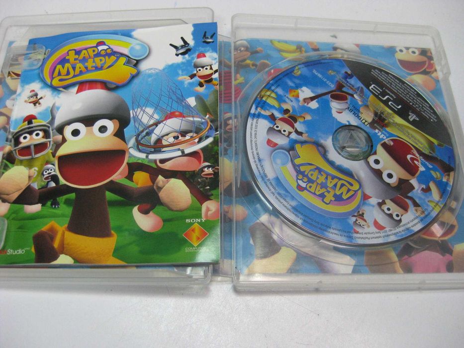 Gra na PS3 PlayStation 3 Łap Małpy polska  wersja