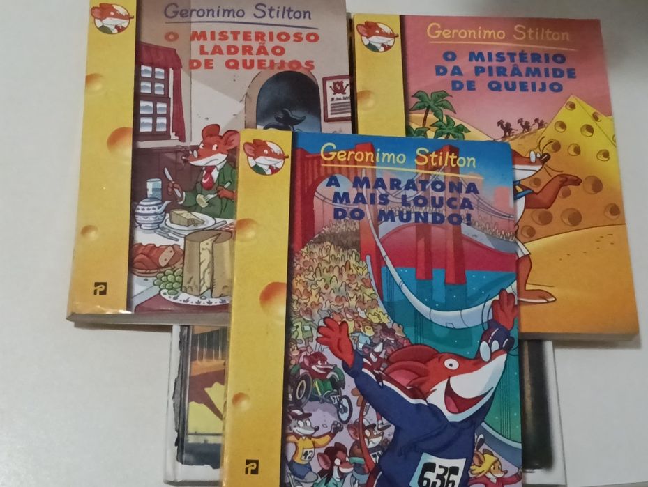 Livros Gerônimo Stilton