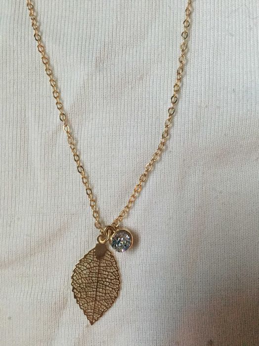 Naszyjnik zloty nowy