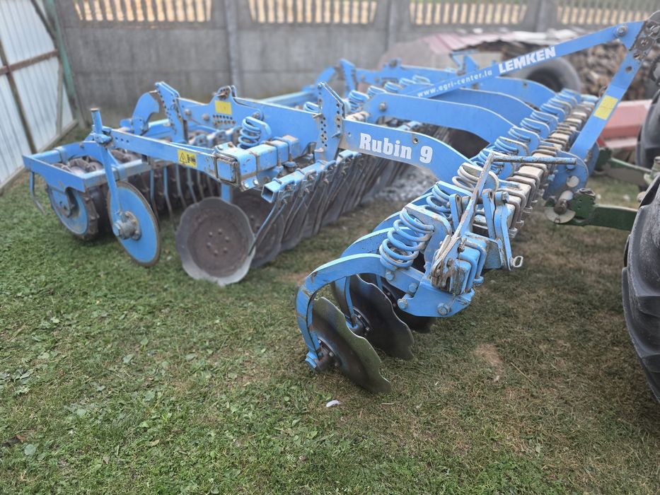 Lemken Rubin 9 agregat talerzowy 3m ciężki wał