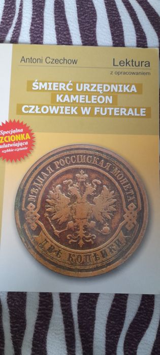 4 zł A.Czechow Śmierć urzędnika Kameleon Człowiek w futerale