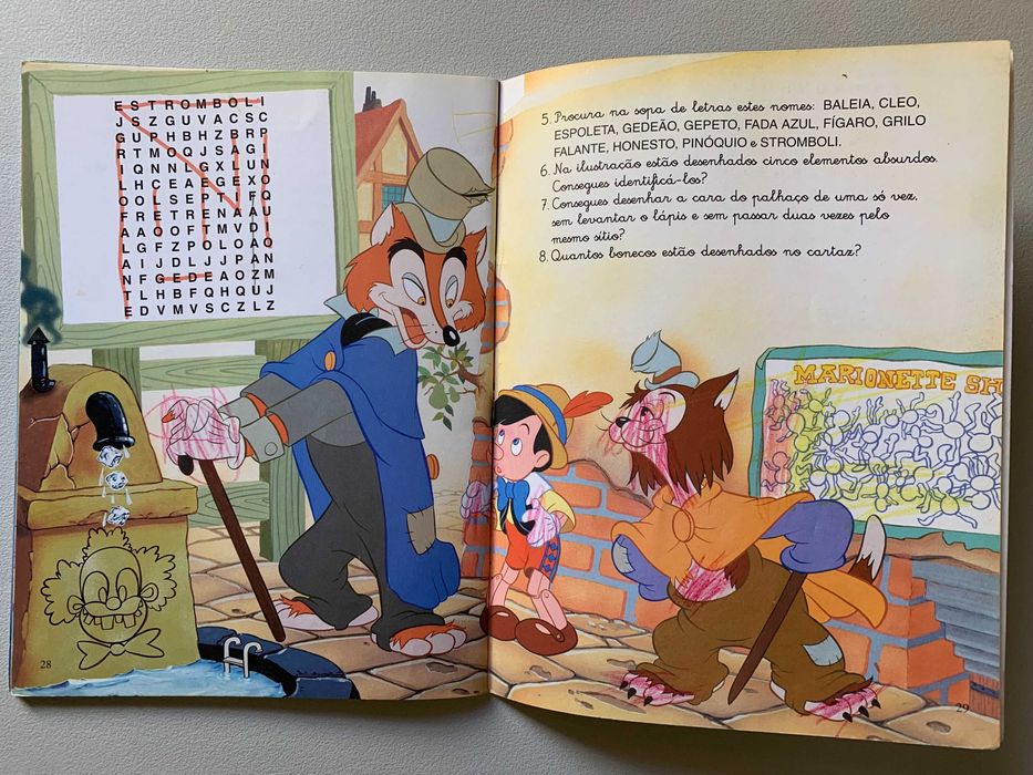 Pinóquio - Histórias Multieducativas Disney