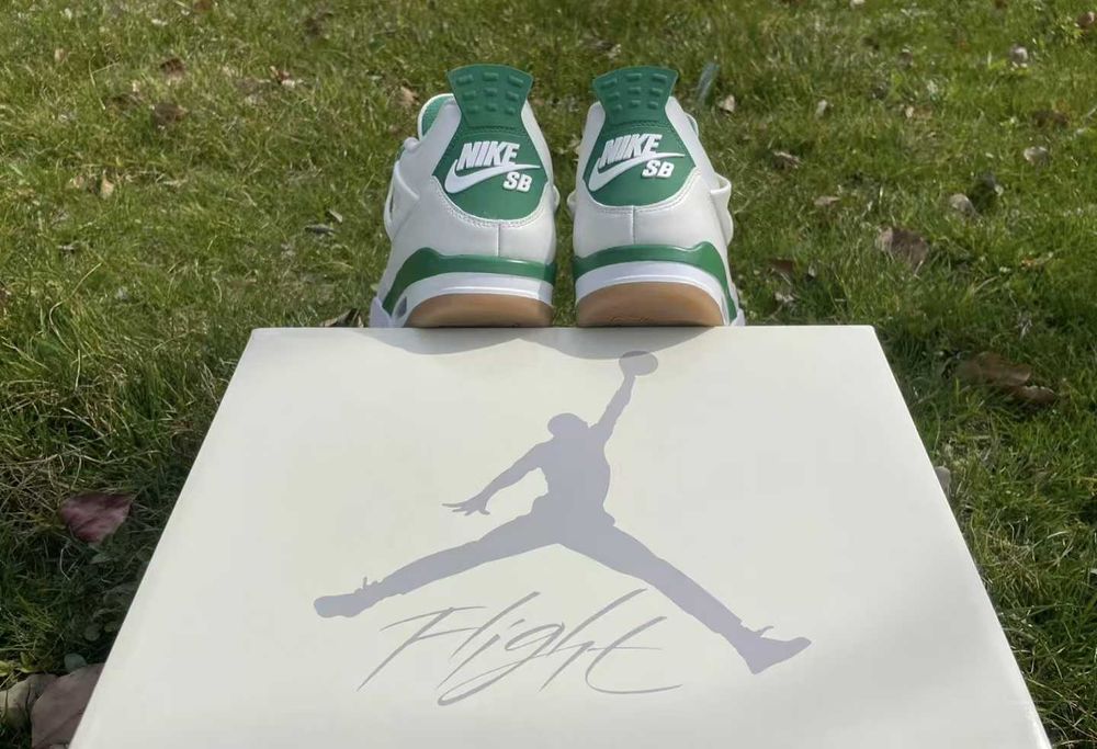 Jordan Air Jordan 4 Retro Green Thunder.38