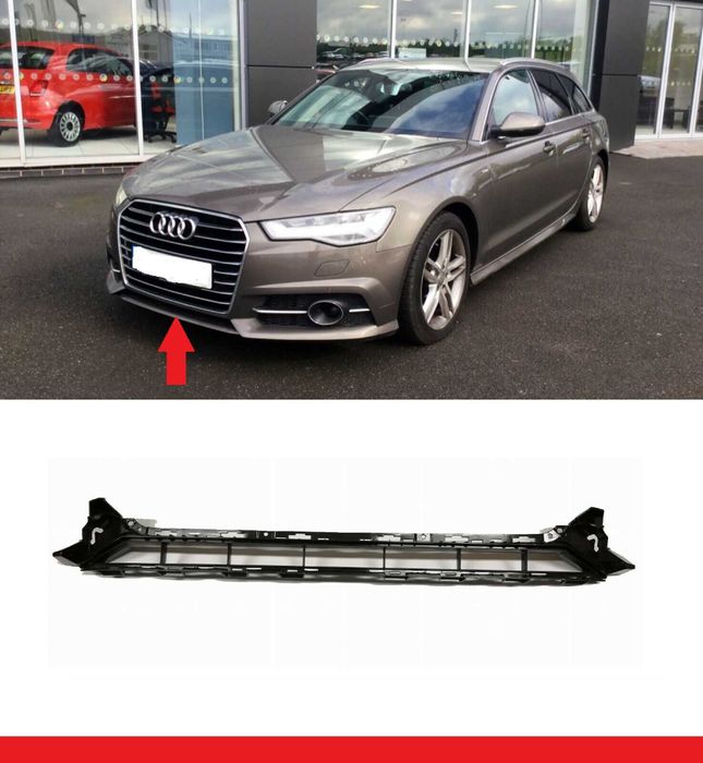 Решетка решітка в бампер AUDI A6C7 решотка ауди а6с7 авди ауді