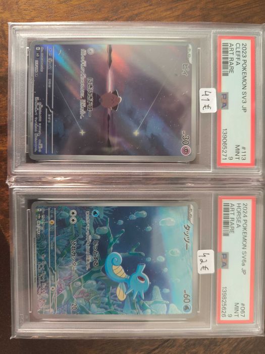 Cartas Graded Pokemon TCG - PSA/BGS/CGC Inglês e Japonês