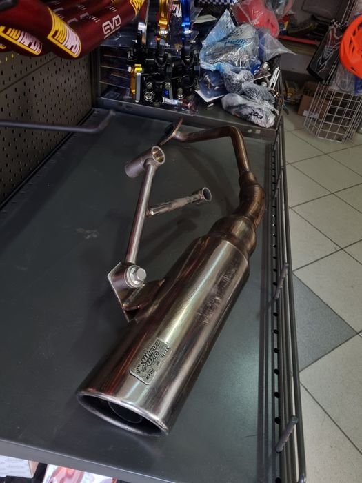 Прямоток тюнінг honda dio 4t