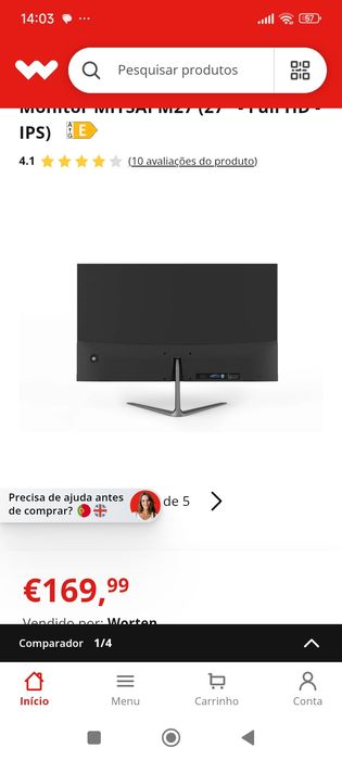 Monitor Mitsai M27 Full HD -IPS