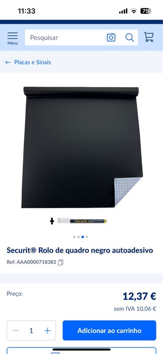 Papel autocolante Ardozia Novo