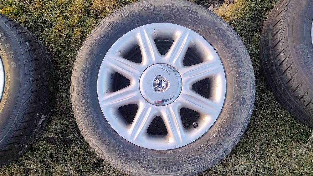 Felgi aluminiowe z oponami 195/65 R15