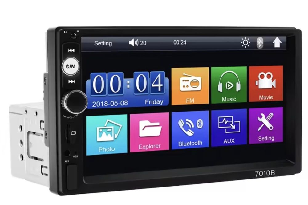 ‼️ 1DIN Android ‼️ магнітола, 4/64 GB, Carplay, Android Auto