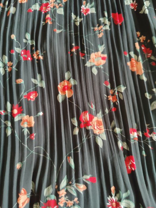 Платье с цветочным принтом