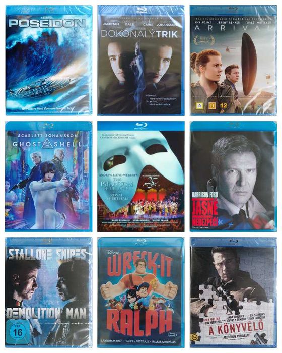 Blu-ray Диски Amaray с русским и украинским языком