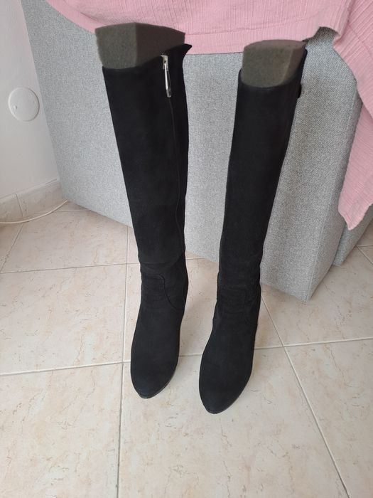 Botas Miguel Vieira camurça numero 38