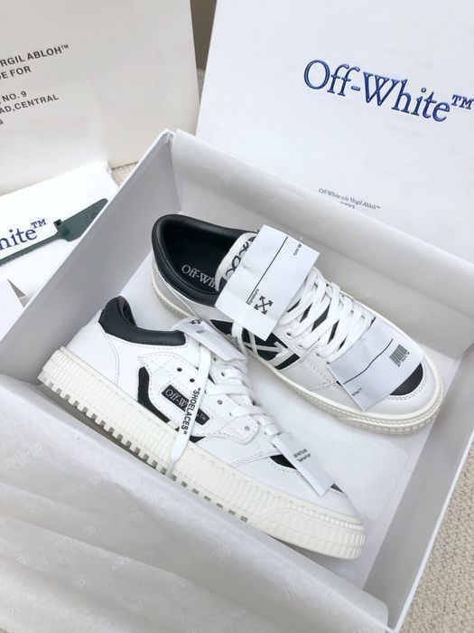 OFF-white кеды мужские белые унисекс кожаные оригинал скороходы