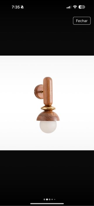 Lampada maison du monde madeira nova