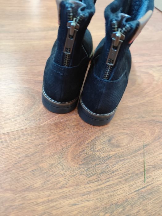 Botas S. Oliver em camurça forradas 36 - elegantes e quentes