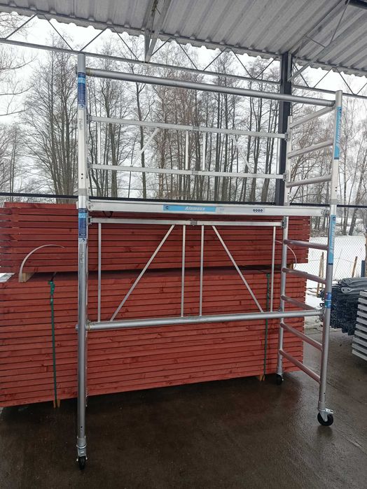 Rusztowanie aluminiowe 4m na kołach