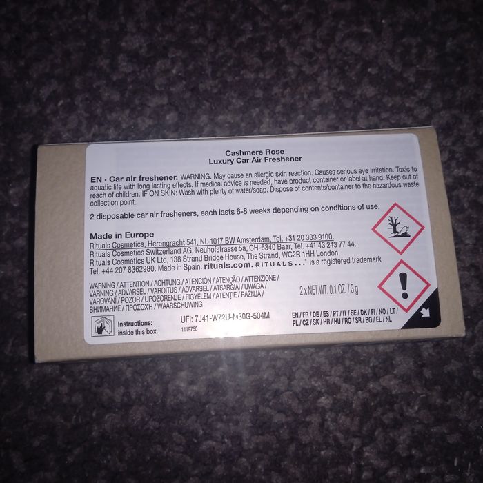 Zapach do samochodu Rituals