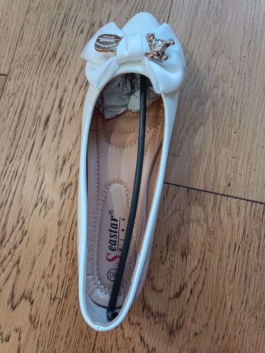 Baleriny białe rozmiar 40