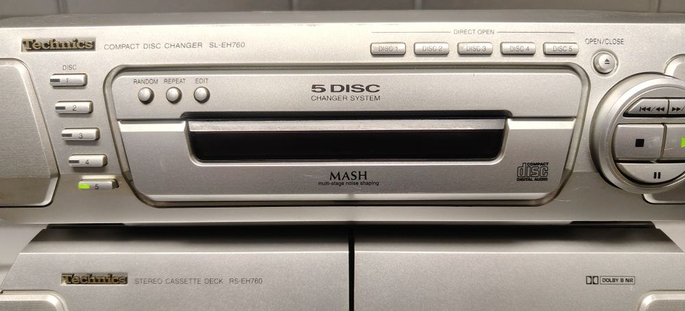 Wieża TECHNICS SA-EH760. Po serwisie