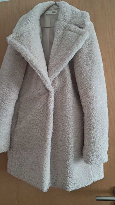 Casaco branco perola