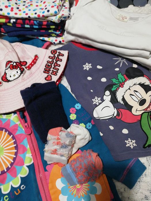 Lote roupa menina 12-18 meses, em bom estado