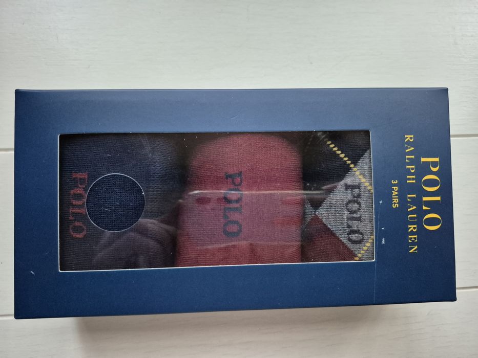 Skarpetki Męskie 3pak Ralph Lauren