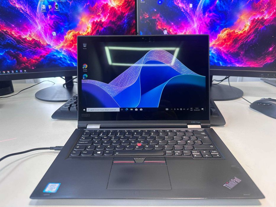 Універсальний який поєднує можливості ноутбука та планшета, ThinkPad X380 Yoga—Intel Core i5-8350U / 16GB DDR4/256GB SSD / 13.3" FHD IPS / Touch / Web