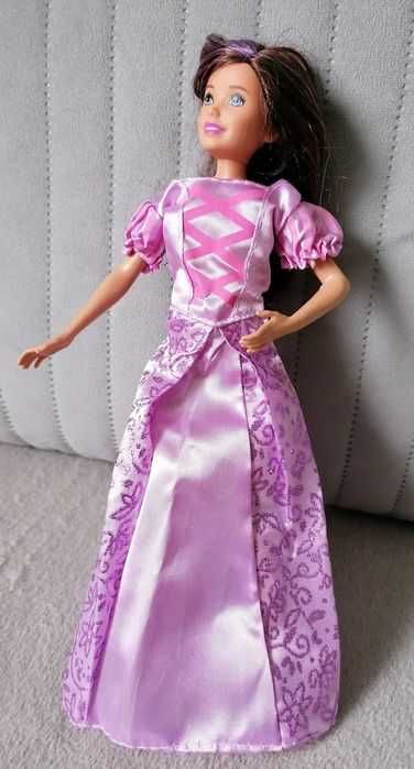 Lalka Skipper siostra Barbie suknia Roszpunki