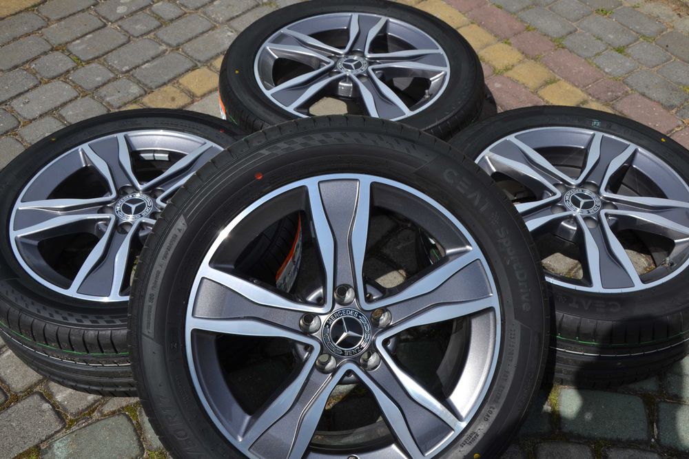 Mercedes C-Klasa W205 E-klasa W212 A-Klasa W176 Koła Lato Oryginał Mercedes