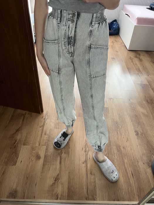 spodnie jeansy baggy
